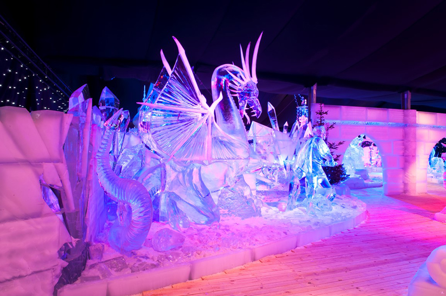 фестиваль ледяной скульптуры Брюгге