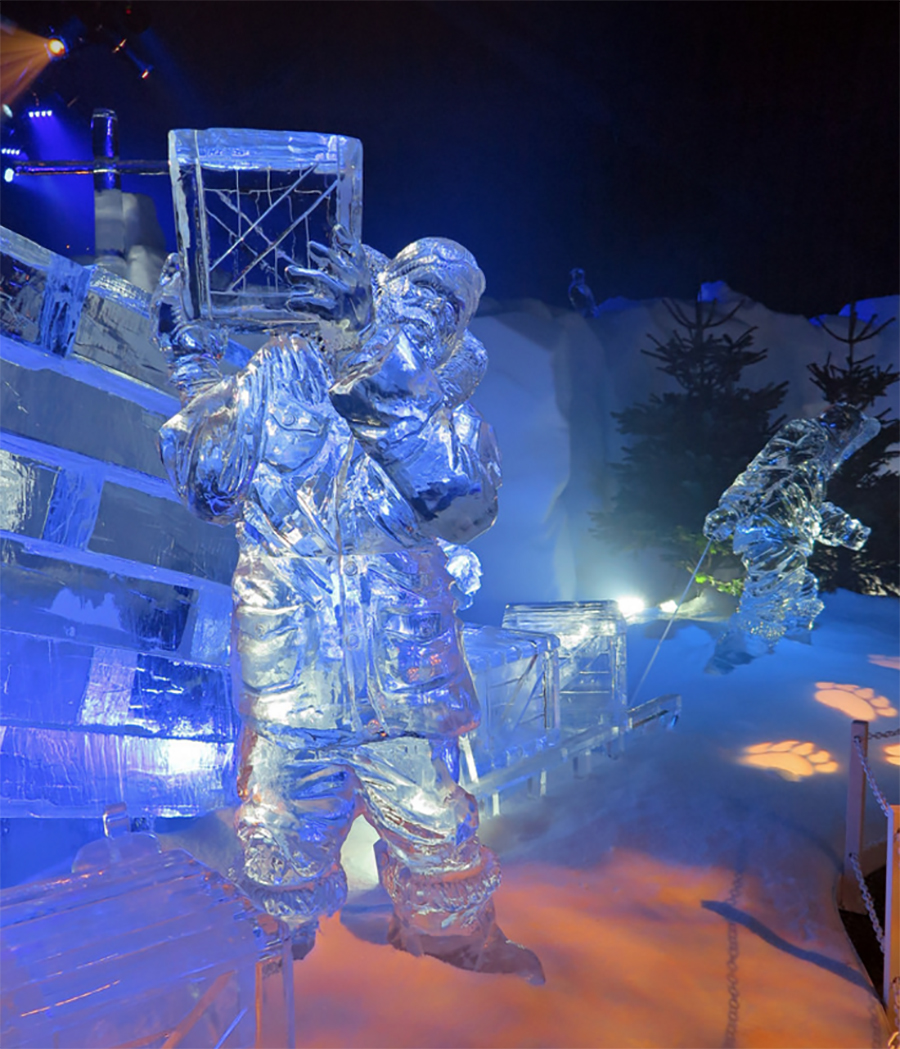 Фестиваль ледяных скульптур в бельгийском ХаселтеВолшебное королевство Лондона представляет в этом году арктические приключения